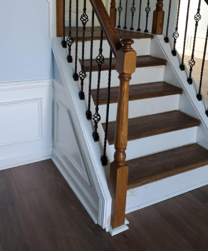 Staircase renovation project